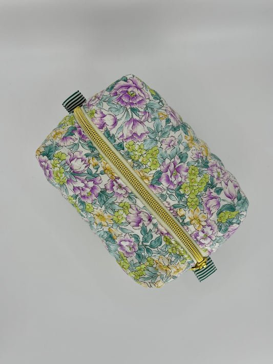 Bloom Where You’re Planted – Quilted Makeup Bag