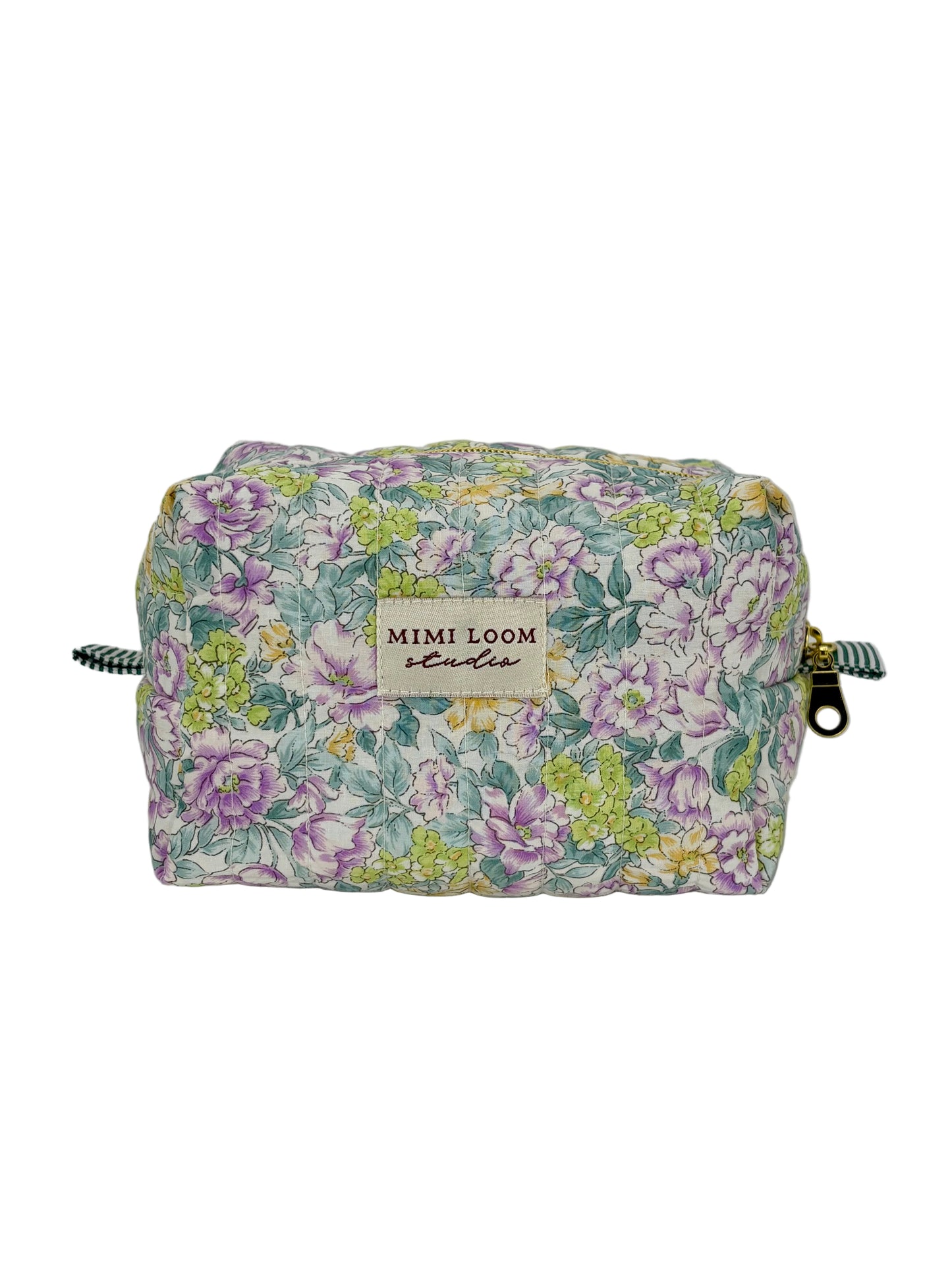 Bloom Where You’re Planted – Quilted Makeup Bag