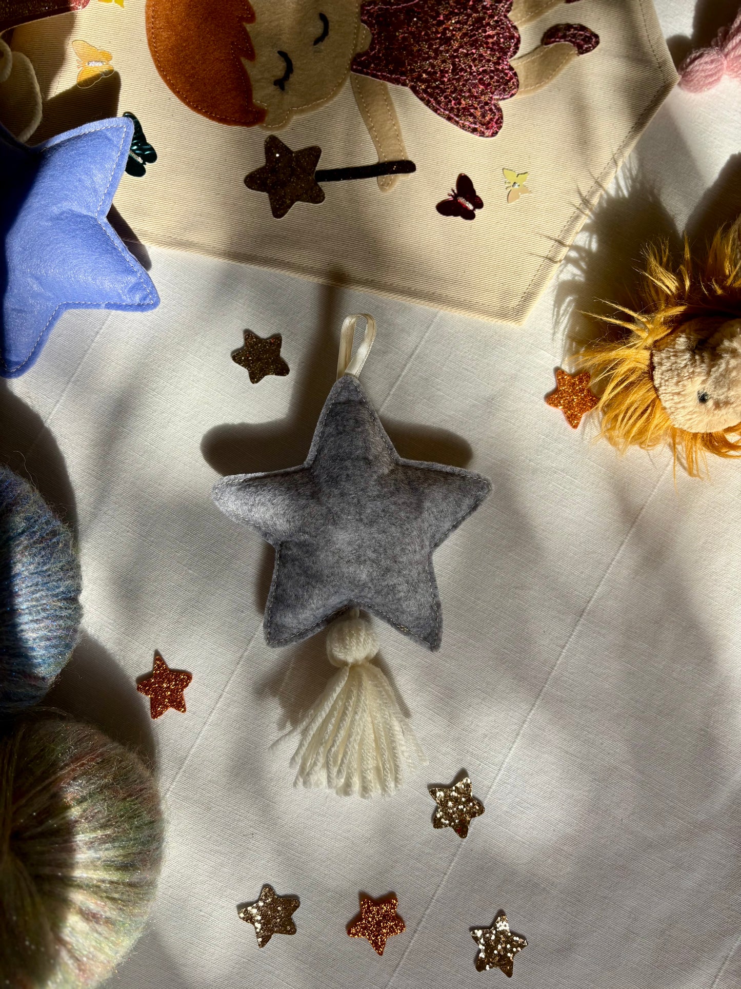 Gray - Twinkle and Tassle