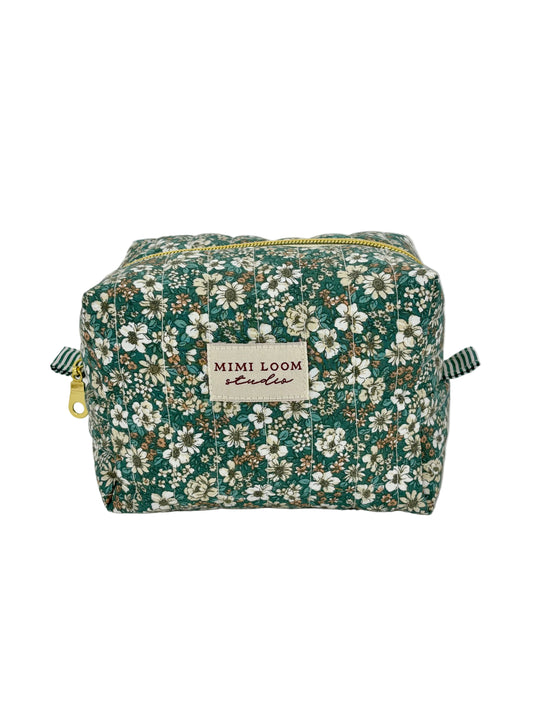 Field Notes Quilted Makeup Bag